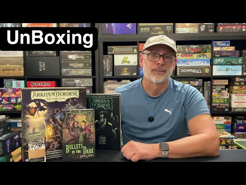 TDG: Arkham Horror: The Card Game Core Set unboxing with Ray