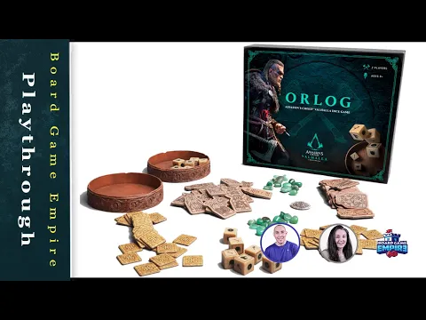 Orlog Assassin's Creed Valhalla Dice Game Playthrough & Review - Mandoo Games