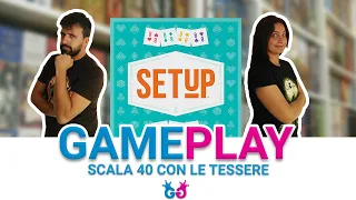 Setup, Partita Completa al Gioco da Tavolo che trasforma le carte francesi in tessere