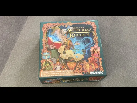 The Discriminating Gamer: Tales of the Arthurian Knights unboxing with Ray