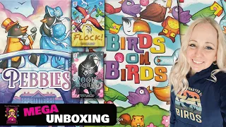 MEGA Unboxing Flock, Rook Requiem. Pebbles and Birds on Birds