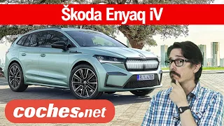 SKODA ENYAQ iV | Primer Vistazo / Review en español | SUV eléctrico | coches.net
