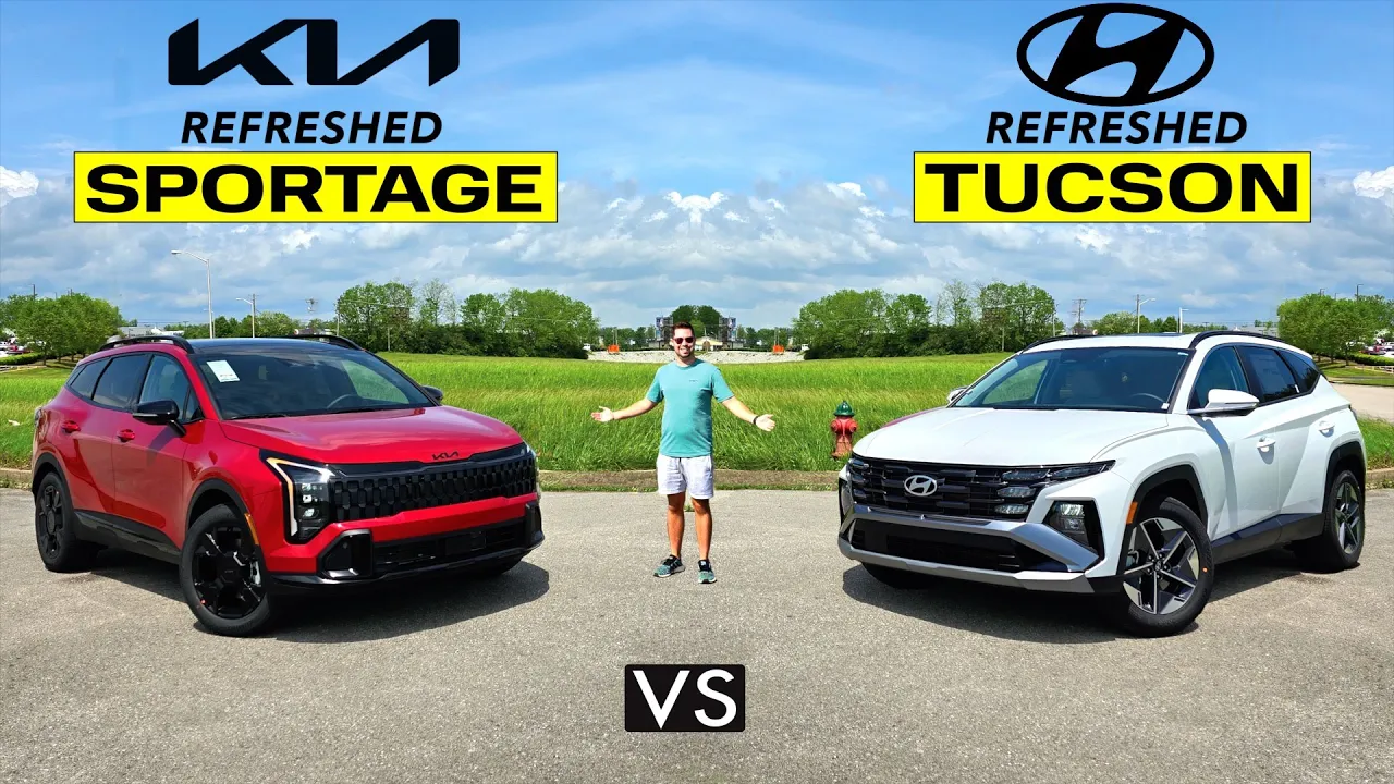 FAMILY FIGHT! -- 2026 Kia Sportage vs. Hyundai Tucson: Comparison