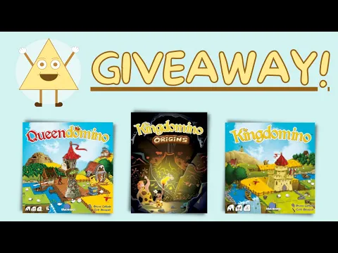Giveaway Announcement! (Kingdomino + MORE!!!)