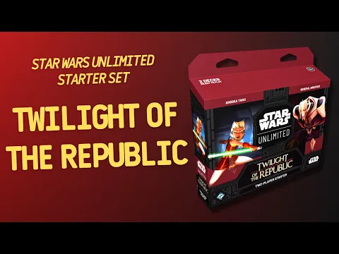 Star Wars Unlimited Twilight of the Republic Two Player Starter | Inside with João Ricardo Ep844