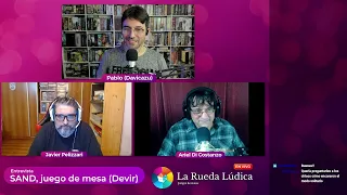 ¡La Rueda Lúdica en vivo! Entrevista a los autores de SAND, juego de mesa de Devir.