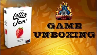 Letter Jam - Game Unboxing