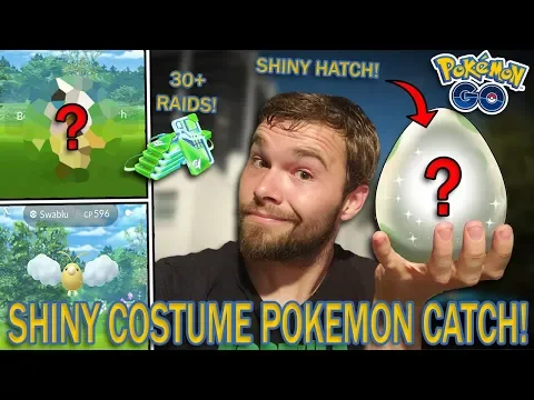 SHINY COSTUME POKEMON CAUGHT! INSANELY RARE SHIINY 2K HATCH! (POKEMON
GO HALLOWEEN EVENT)