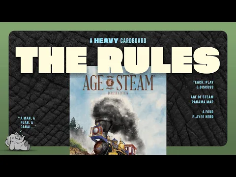 Age of Steam Panama - 3p - The Rules (only)