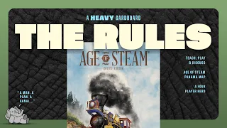 Age of Steam Panama - 3p - The Rules (only)