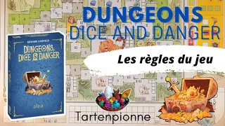 Dungeons Dice & Danger🎲|Règles du jeu |Tartenpionne