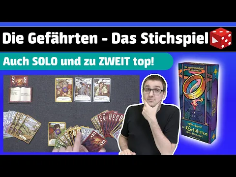 Der Herr der Ringe: Die Gefährten: Das Stichspiel - Erklärung, 2er & Solo Variante + Erster Eindruck