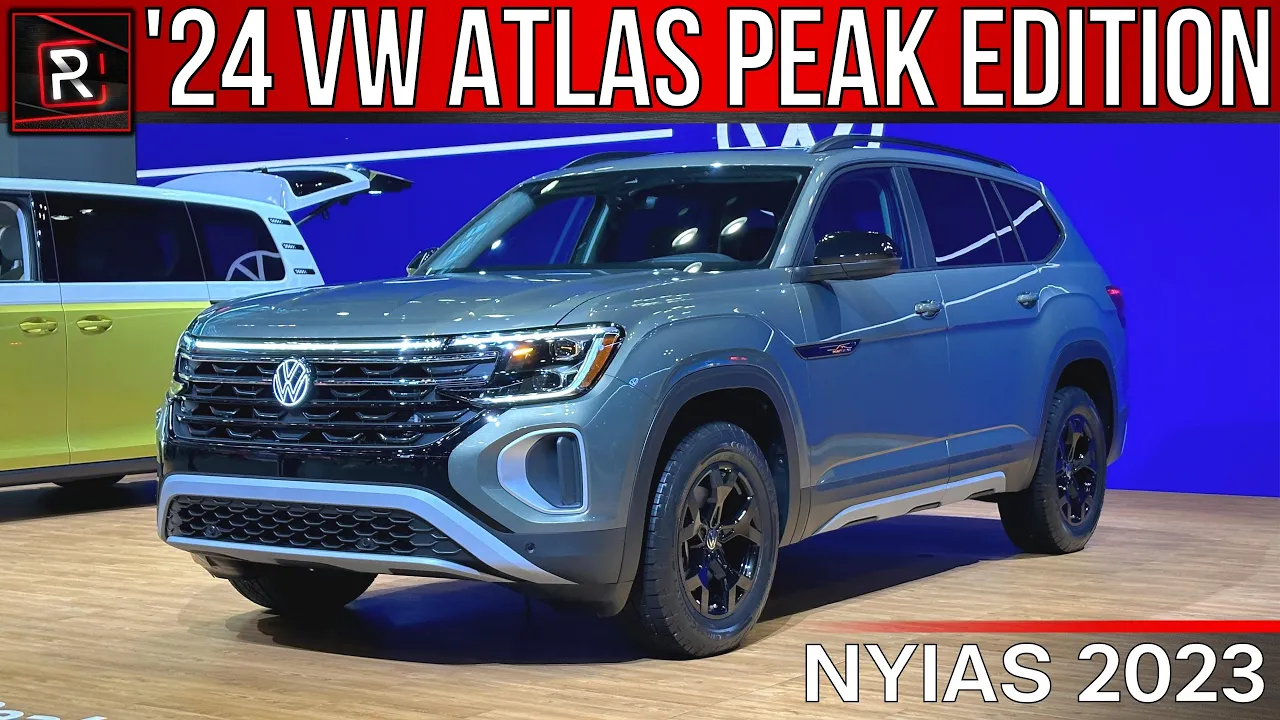 2024 Volkswagen Atlas Peak Edition – Redline: First Look – 2023 NYIAS