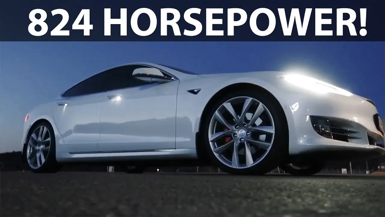 Model S Performance launch with cheetah stance
