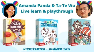 Sunrise Market - teach and play through with the designer, Ta-Te Wu (pre-recorded live)
