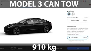 Model 3 gets trailer hitch in Europe