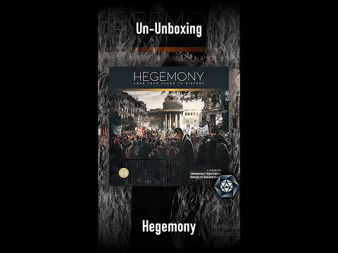 Un-unboxing Hegemony Lead Your Class To Victory #hegemony #boardgames #unboxing