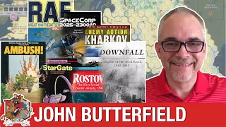 John Butterfield, Four Decades of Wargame Design - Live Interview
