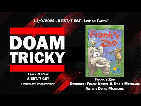 It's TRICKY: Frank's Zoo Live Teach & Play