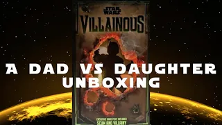 Dad vs Daughter - Star Wars: Villainous - Scum and Villainy - Unboxing