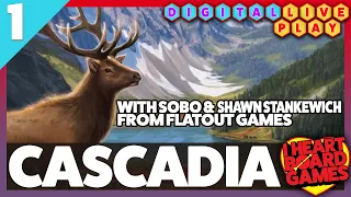 Cascadia 4p playthrough w/ Stephen @ Flatout Games & SOBO Krewe | #1