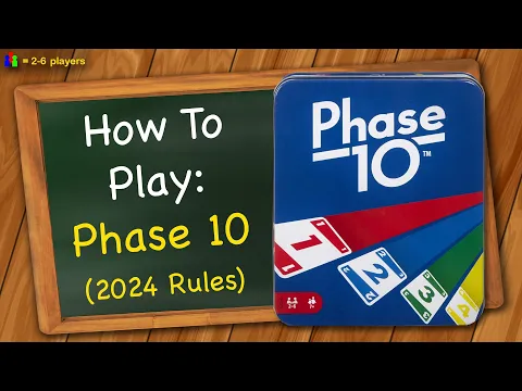 How to play Phase 10 (2024 Rules)