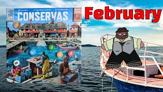 The Month of Fish Loving - February Conservas Solo Play by The Groom