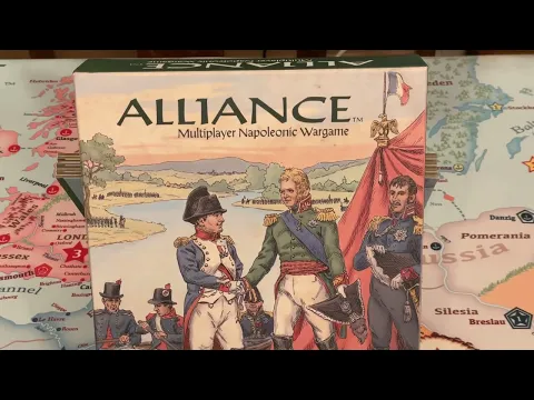 Alliance Neoprene Map - Napoleonic Wargame Unfurled