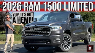 The 2026 Ram 1500 Limited Is A HEMI Powered Luxury Truck With Heavenly V8 Noises