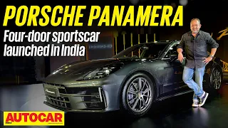 New Porsche Panamera launched - Still want the Cayenne? | First Look | @autocarindia1