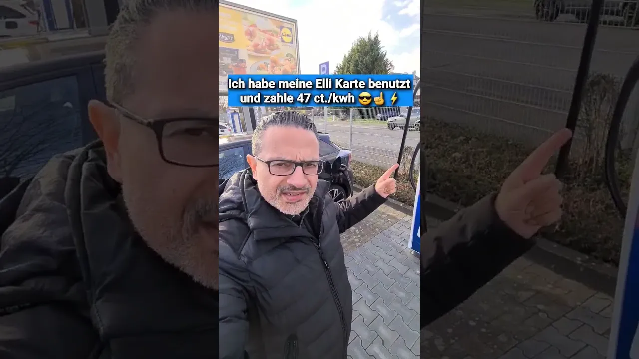 ACHTUNG BEIM PREIS! NEUE LADESÄULE BEI LIDL MIT 360 KW #shorts #electriccar #elektroauto