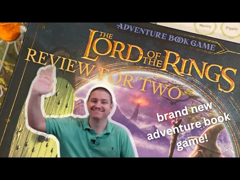 Lord of the Rings Adventure Book Game: A Review for Two