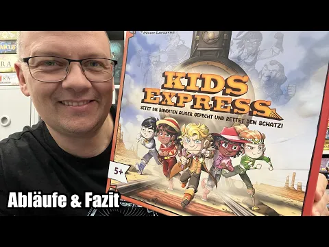 Kids Express (Ludonaute / asmodee) - Das kooperative Kinderspiel zu Colt Express ab 5 Jahren