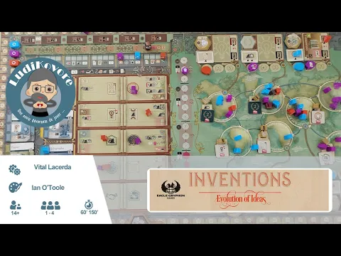 Inventions Evolution of ideas : Explication des règles et partie en solo