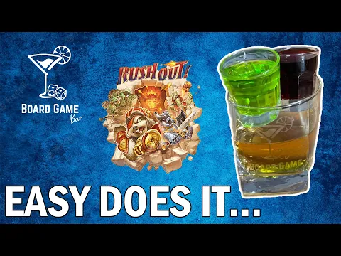 When we want a big hit of energy before playing | Board Game Bar for "Rush Out!"