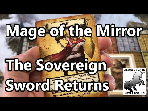 The Sovereign Sword Returns | HeroQuest: Mage of the Mirror Playthrough | Quest One (Solo Adventure)