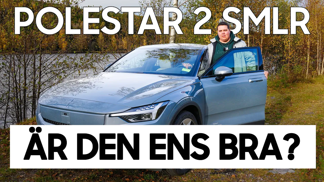 Äkta räckvidd på Polestar 2 SMLR? Så långt kommer du på riktigt! Räckviddstest | Elbilsmagasinet