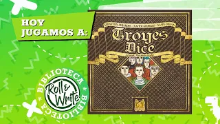 Hoy Jugamos a Troyes Dice en castellano (Juego de Mesa Roll & Write) Partida