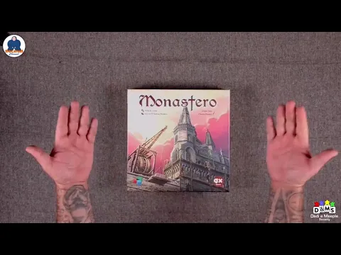 UNBOXING MONASTERO (MOESTEIRO) - Board Game - #indabox