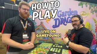 How To Play Garden Dragons by B.A. Games | Live on Gamefound!