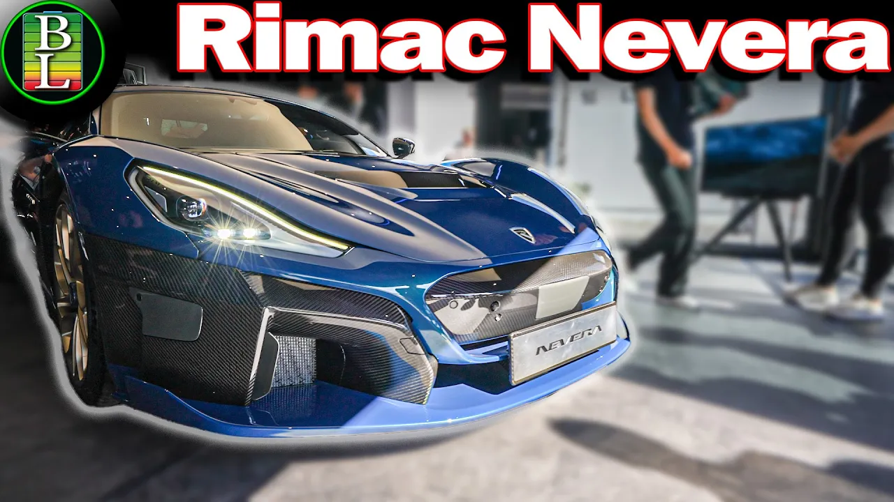 The Rimac Nevera is a stunning vehicle