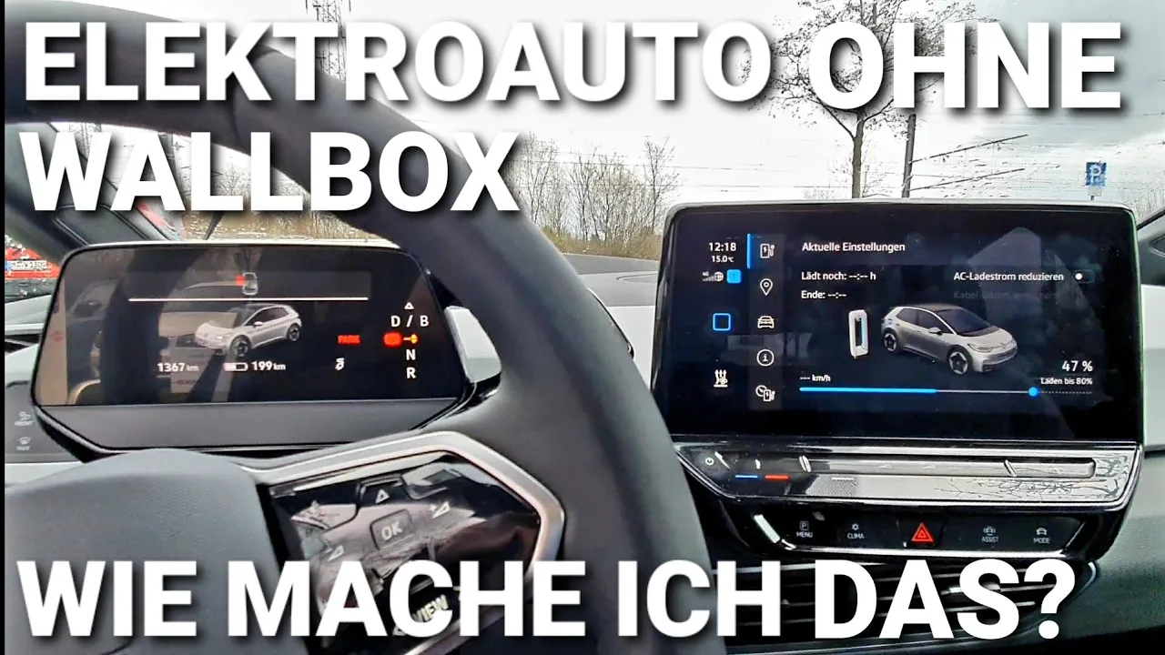 Elektroauto ID.3 Laden im Alltag ohne eigene Wallbox! Klappt es?