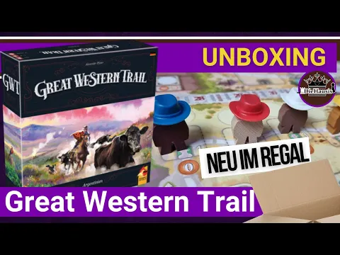 Great Western Trail: Argentinien | WAS IST DRIN? Brettspiel Unboxing