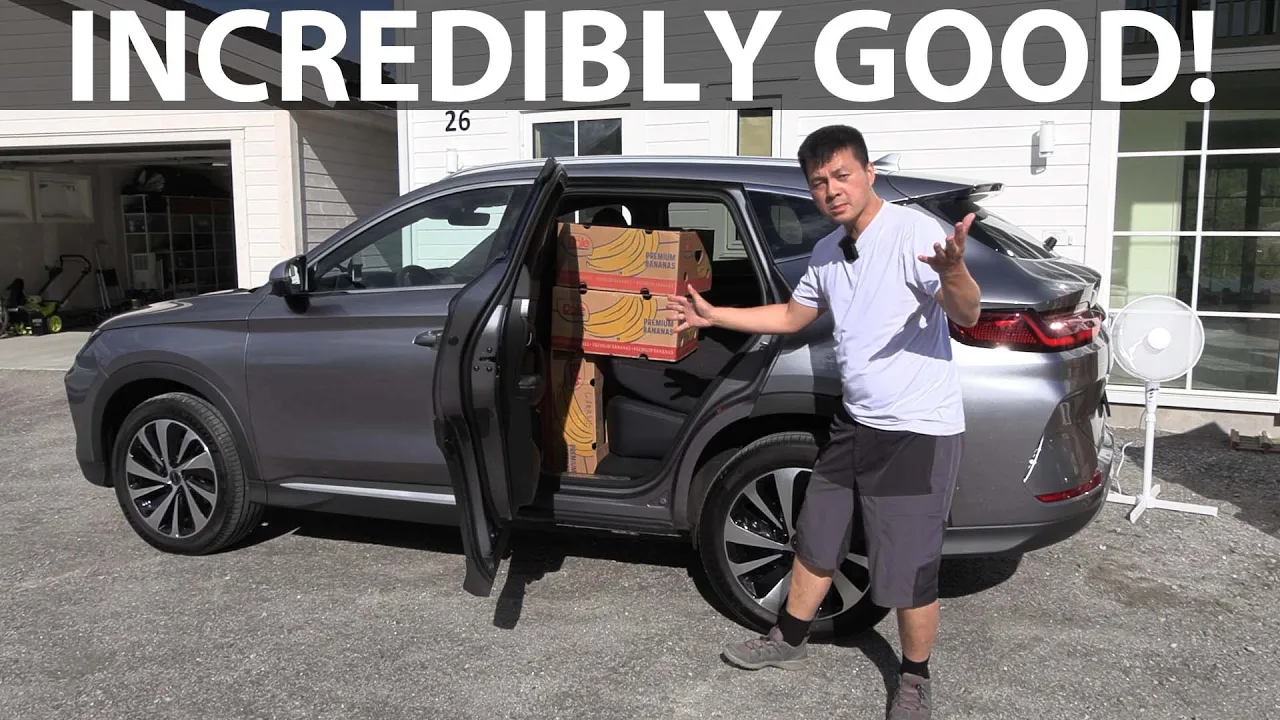 BYD Seal U banana box test