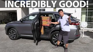 BYD Seal U banana box test