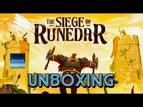 The Siege Of Runedar I Unboxing (No Talking)