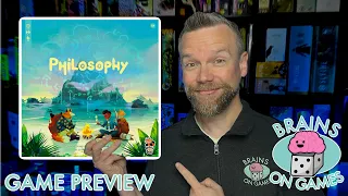 Philosophy abstract board game SNEAK PEEK