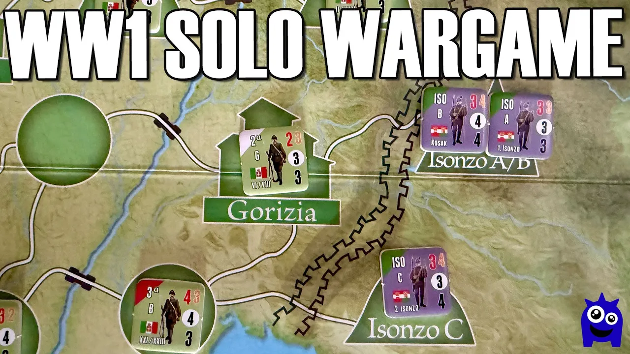 The Twelfth Battle Overview | World War 1 Solo Wargame | Board Game