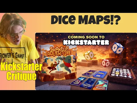 Shakeup Adventures: Dungeon Crawler with a Map made of Dice! (C) Kickstarter Critique Review