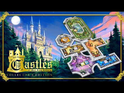 🏰🏰 Playing Castles of Mad King Ludwig: Collector's Edition with Matt from Bezier Games!